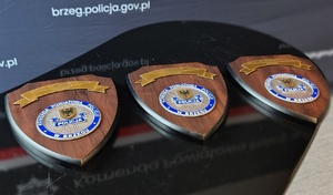 ryngrafy z logiem policji