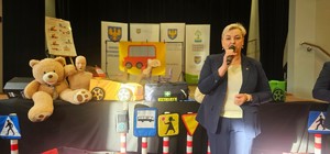 Zdjęcie przedstawia gale zakończenia programu &quot;Przedszkolak ratuje&quot;