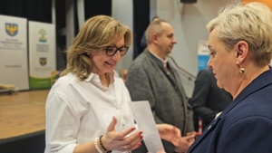 Zdjęcie przedstawia gale zakończenia programu &quot;Przedszkolak ratuje&quot;