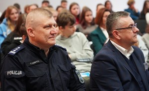 Zdjęcie przedstawia kulisy castingu programu "Przyszłość a Ty"