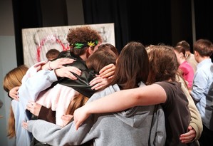 Zdjęcie przedstawia wielki finał programu Przyszłość a Ty