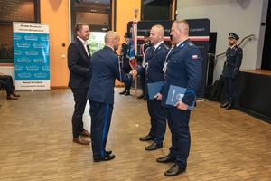 Zdjęcia przestawiają Powiatowe Obchody Święta Policji w Strzelcach Opolskich.