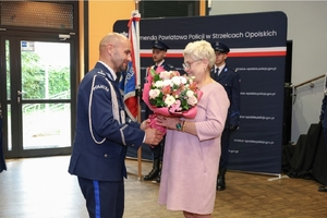 Zdjęcia przestawiają Powiatowe Obchody Święta Policji w Strzelcach Opolskich.