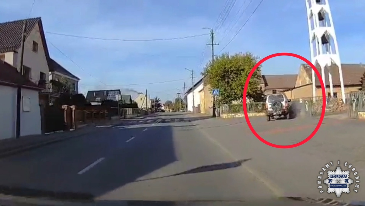 Uderzył w mur kościoła - miał 2,5 promila