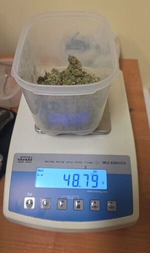 kolorowe zdjęcie substancji narkotycznych