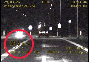 Przekroczył prędkość