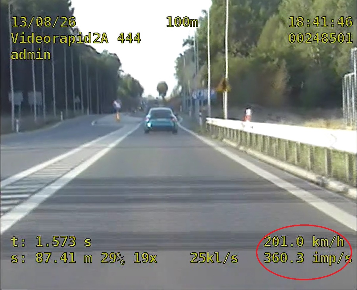 Kolejny pirat drogowy zatrzymany przez krapkowickich policjantów