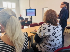 Uczestnicy w trakcie szkolenia "Egida".