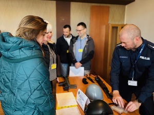 Uczestnicy w trakcie szkolenia "Egida".