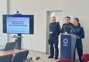 Uczestnicy w trakcie szkolenia "Egida".