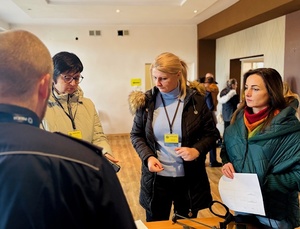 Uczestnicy w trakcie szkolenia "Egida".