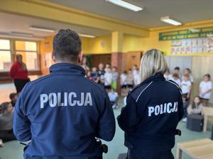 spotkanie policjantów z dziećmi