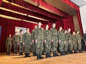 ślubowanie klas mundurowych