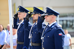 Uroczysty apel z okazji Powiatowych obchodów Świeta Policji