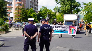 zabezpieczenie przemarszu