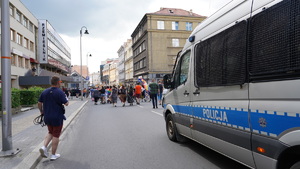 zabezpieczenie przemarszu