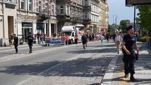 zabezpieczenie przemarszu
