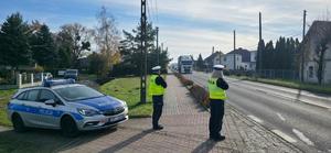 policjanci w trakcie działań