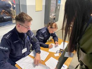 uczestnicy ćwiczeń w trakcie zajęć