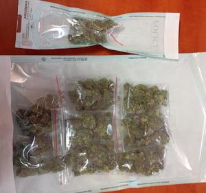 zabezpieczone środki odurzające