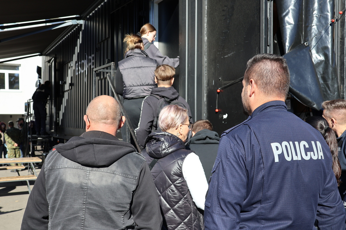 Projekt Escape Truck w Opolu przeciwko handlowi ludźmi