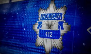 gwiazda policyjna z napisem policja 112