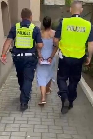 zdjęcie: zatrzymana za posiadanie znacznej ilości narkotyków