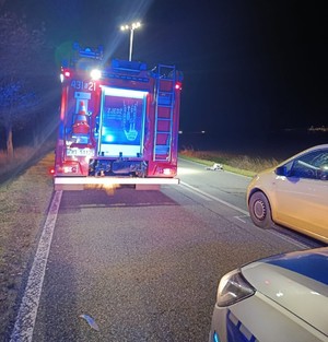 pojazdy na miejscu zdarzenia