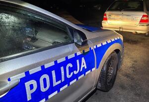 zatrzymanie hondy przez policjantów