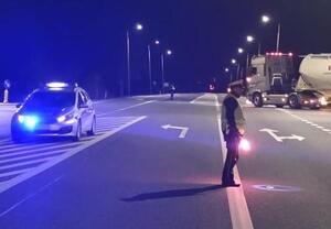 policjant podczas działań