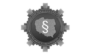 logo wydziału ds zwalczania cyberprzestępczości kgp