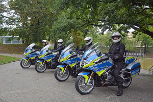 Nowe policyjne motocykle