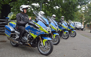 Nowe policyjne motocykle