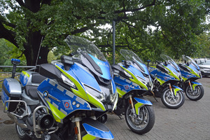 Nowe policyjne motocykle