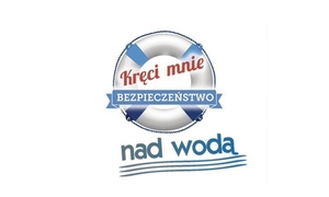 logo programu &quot;kręci mnie bezpieczeństwo nad wodą&quot;