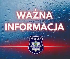 plansza z napisem ważna informacja