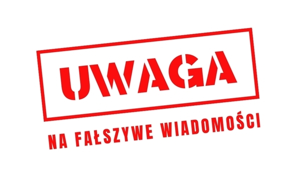 plansza uwaga na oszustwa