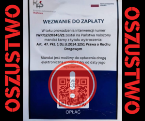 grafika fałszywego mandatu