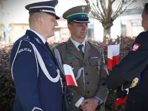 uroczystości z okazji święta flagi