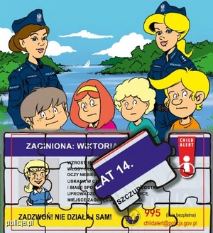 zdjęcie kolorowe: Zaginięcie, które poruszyło Mazury – nowy komiks w kampanii #zaginioneNIEzapomniane