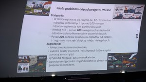 Informacje o składowaniu odpadów.