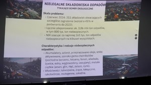 Informacje o odpadach.