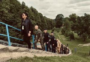 zdjęcie kolorowe: opolscy policjanci podczas ćwiczenia &quot;Biskupia Kopa 2025&quot;