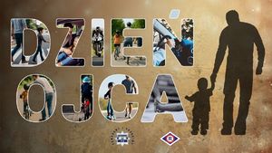 zdjęcie: plakat informujący o dniu ojca