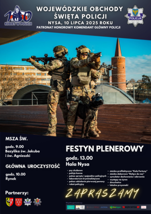 plakat zawierający szczegóły dotyczące wydarzenia