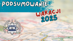 grafika z opisem podsumowanie wakacji