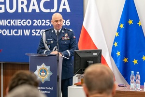 zdjęcie: Inauguracja roku akademickiego 2025/2026 w Akademii Policji w Szczytnie