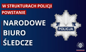 zdjęcie: plakat informujący o utworzeniu biura