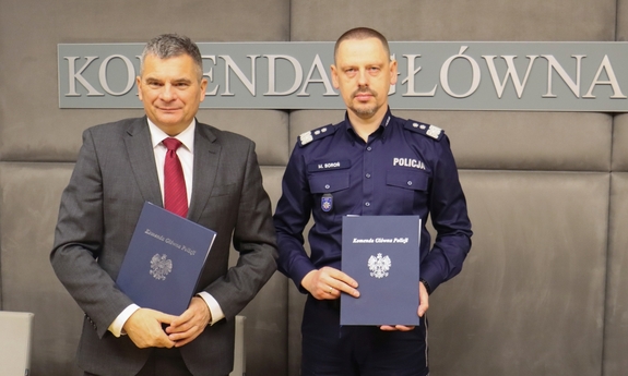 zdjęcie: Komendant Główny Policji i Prokurator Krajowy