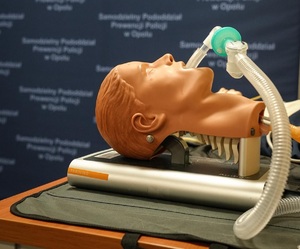 zdjęcie: policjanci podczas egzaminu